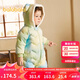 巴拉巴拉嬰兒連體羽絨服寶寶冬季外出爬服2023加厚抱衣加絨萌208423120217