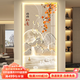 莫小邪入戶(hù)玄關(guān)裝飾畫(huà)流水生財山水畫(huà)走廊過(guò)道掛畫(huà)現代輕奢高級感壁燈畫(huà) Z5193金框 80:160(建議1.0米-1.2米的墻面) [充電寶遙控款]鋁合金水晶+LED燈