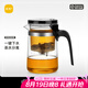 尚明過(guò)濾飄逸杯玻璃茶壺一鍵過(guò)濾小容量耐高溫家用泡茶壺茶道泡茶器 單壺 500ml
