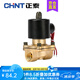 正泰（CHNT）電磁閥水閥磁開關(guān)閥 氣閥常閉銅 2W系列水閥220v 2分3分4分6分1寸 （4分） 160-15 AC220V