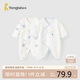 童泰（TONGTAI）嬰兒連體衣春秋季純棉新生兒衣服初生寶寶蝴蝶哈衣爬服滿月服