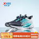 特步（XTEP）【氫風(fēng)8.0】?jì)和行⊥笟庑D扣跑鞋 黑/極光綠 32