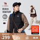 駱駝（CAMEL）面包馬甲羽絨服男士鴨絨保暖戶(hù)外潮流內搭外套秋冬季M13CAEC013A