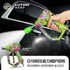綠田（LUTIAN）洗車(chē)快插PA噴槍G19精護短槍洗車(chē)場(chǎng)專(zhuān)用扇形高壓洗車(chē)水槍洗車(chē)配件 【涂鴉款】快插PA短槍