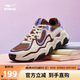 鴻星爾克休閑鞋夏季新款復(fù)古面包鞋厚底運(yùn)動鞋時尚百搭老爹鞋簡約女丨星岳