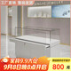 信京玻璃展臺柜臺古玩珠寶展示柜臺產(chǎn)品展示柜中島臺手機柜臺收銀臺