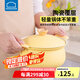 樂扣樂扣（LOCK&LOCK）陶瓷湯鍋煲湯鍋燉鍋耐高溫大容量養(yǎng)生鍋大肚煲電磁爐燃?xì)馔ㄓ?黃色 20cm 2.3L