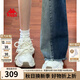 KAPPA卡帕女鞋老爹鞋女2025新款夏季百搭運動(dòng)鞋子厚底小白鞋休閑鞋子女 經(jīng)典白【四季款】腳胖拍大一碼 37