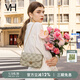 VANESSA HOGAN VH女包山茶花信封包2025夏季新款老花鏈條包單肩斜挎包七夕禮物
