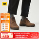 CAT卡特休閑皮鞋工裝鞋男鞋25秋新品防滑耐磨通勤鞋P726061O3AMC36 棕色 41