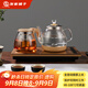 友家鋪子（Biooner）全自動(dòng)上水電熱水壺燒水壺家用辦公茶臺一體機茶桌茶幾嵌入式茶具套裝 RY-09金色保溫1L