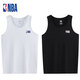 NBA男士背心修身經(jīng)典簡(jiǎn)約無(wú)袖坎肩休閑純色彈力緊身打底背心2件