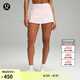 lululemon丨Pace Rival 女士運動(dòng)中腰短裙 速干 芯吸 LW8A78R 草莓奶昔粉 XS /4