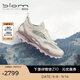 愛(ài)步（ECCO）運動(dòng)鞋女 25年 BIOM C蹤跡戶(hù)外夏季透氣網(wǎng)面登山鞋 健步803383 冰白色/砂礫灰/玫瑰粉 37