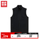 超級安踏運動(dòng)馬甲男士夏季戶(hù)外彈力多口袋露營(yíng)徒步背心上衣男152527630U 基礎黑-4 XL /男180
