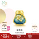 周生生七夕 許愿瓶黃金轉(zhuǎn)運(yùn)珠 Charme愛(ài)情童話足金串珠女 送閨蜜 單顆 王安宇同款-藍(lán)星光93532C