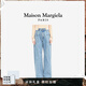 Maison Margiela馬吉拉凸腰牛仔褲闊腿褲休閑通勤直筒長(zhǎng)褲褲子男女款 966寶石藍(lán) 40