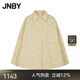 JNBY/江南布衣【95白鵝絨】秋冬輕薄休閑寬松通勤羽絨服5OAC1584H 748/淺豆黃 XS