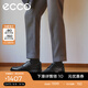 愛(ài)步（ECCO）皮鞋男 通勤德比鞋軟底系帶男士皮鞋 S輕巧混合520304 黑色52030401001 39