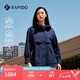 Rapido【新品】靂霹道2025年春夏女士商務(wù)三防中長(zhǎng)風(fēng)衣夾克CP5139U01 藏青色 M 160/84A