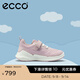 愛(ài)步（ECCO）BIOM2.2童鞋 百搭輕便透氣魔術(shù)貼兒童跑步鞋710892 冰紫粉71089211405 35