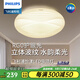飛利浦照明吸頂燈led臥室燈具客廳陽(yáng)臺過(guò)道餐廳超薄RGO吸頂燈怡漾 【怡漾24W】三色調光+RG0護眼
