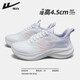 回力女鞋運動(dòng)鞋女春季新款薄款減震有氧透氣跑步鞋子輕便休閑網(wǎng)鞋女 淺紫【輕便舒適 健身運動(dòng)】 40