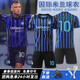 UNCN2526國米球衣10號勞塔羅國際米蘭足球服套裝男速干比賽訓練服定制 25-26國米主場(chǎng)-10號勞塔羅 S（160-170cm 100-120斤）