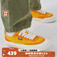 VISION STREET WEAR官方  FLAT TOP亮橙色低幫翻毛皮帆布鞋男女滑板鞋 亮橙色 37