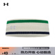 安德瑪（UNDERARMOUR）Lightweight男女毛圈布訓練運動頭帶1389937 石英白115 均碼