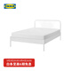 宜家（IKEA）NESTTUN奈斯頓鐵藝床鐵床床架雙人床加厚簡(jiǎn)約臥室出租房 床架白色/魯瑞 1200mm*2000mm
