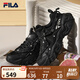 FILA 斐樂官方女鞋貓爪鞋5代老爹鞋運動鞋夏季網(wǎng)面休閑鞋透氣女 黑-BK 37.5