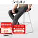 威可多（VICUTU）【云朵PLUS】七夕禮物男士休閑褲夏輕薄透氣長(cháng)褲深灰175/87B