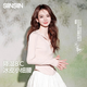 SINSIN【戚薇同款】冰皮防曬衣女款涼感春夏防曬服修身收腰外套【輕塑連帽款】裸杏粉M  （體重100斤-110斤）立體剪裁