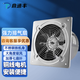 鼎通豐 不銹鋼排氣扇強力抽風(fēng)廚房換氣扇工業(yè)排風(fēng)扇 12寸壁式風(fēng)扇安裝孔30cm