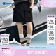 Champion冠軍短裙女2025夏季新款潮A字裙工裝風(fēng)半身裙純色極簡(jiǎn)風(fēng) 黑色 M