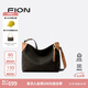 菲安妮（FION）2025新款老花托特包大容量女包通勤復(fù)古單肩斜挎包七夕情人節(jié)禮物