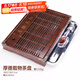 唐豐茶盤(pán)實(shí)木不銹鋼底盤(pán)家用簡(jiǎn)約小茶臺(tái)抽屜式茶盤(pán)儲(chǔ)排兩用茶托 厚德載物配不秀鋼茶盤(pán)