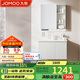 九牧（JOMOO）浴室柜 陶瓷一體盆抗菌洗臉盆柜組合冷灰80cm A2741-14LD-5