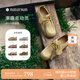 natursun奚夢(mèng)瑤高圓圓章若楠文淇同款德訓鞋女鞋厚底休閑袋鼠鞋情侶鞋單鞋 黃色（建議拍小一碼） 36 (230mm)