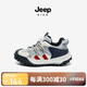 JEEPjeep吉普童鞋透氣網(wǎng)鞋跑步鞋兒童運(yùn)動(dòng)鞋 深藍(lán)灰36