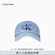 Calvin KleinJeans男女同款復(fù)古ck刺繡彎檐運(yùn)動(dòng)牛仔鴨舌帽棒球帽禮物4G5041G LHK-牛仔藍(lán) 均碼 OS