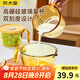 炊大皇玻璃杯量杯1000ML 耐高溫帶刻度杯家用烘焙測量工具計(jì)量杯 白色