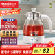 金灶（KAMJOVE） 養(yǎng)生壺煮茶器噴淋式煮茶爐白茶壺黑茶壺辦公室家用蒸汽煮茶壺1L 白色 1L