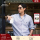 布克兄弟（BrooksBrothers）男士春夏牛津紡扣結領(lǐng)logo休閑襯衫