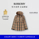 博柏利（BURBERRY）【禮物】女裝 徽標(biāo)飾帶格紋連帽夾克外套