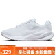 耐克NIKE跑步鞋女緩震透氣REVOLUTION 7運動(dòng)鞋FB2208-100白37.5