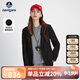 Navigare意大利小帆船女士通勤休閑西服簡(jiǎn)約利落西裝外套2331804506 黑 L 