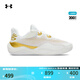 安德瑪（UNDERARMOUR）庫里Curry Splash 24 AP男女情侶運動(dòng)籃球鞋3027262 白色101 41