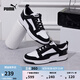 彪馬（PUMA）男女同款經(jīng)典休閑透氣復(fù)古百搭潮流板鞋 REBOUND 370539 黑色-白-01 41